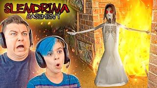 SLENDRINA IS BACK! Slendrina the Basement (horror game)