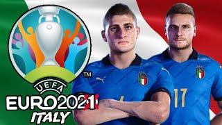 ITALY EURO 2021 Full Play Through (PES 2021)