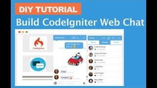 CodeIgniter Chat Tutorial: Creating web chat app in CodeIgniter