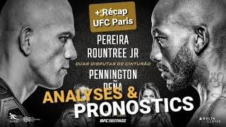 UFC 307 - Pereira vs Rountree Jr - Analyses & Pronostics #ufc #mma #pronostic