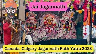 Canada Jagannath Rath Yatra 2023 | Calgary | ISCKON | 2 States in Canada