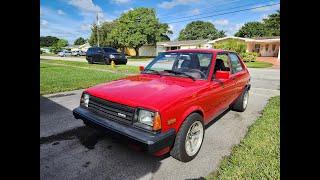 1984 Toyota Starlet with the perfect engine swap.