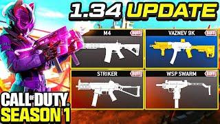 NEW MW3 1.34 Update CHANGES EVERYTHING in SEASON 1! (ALL MW2 GUNS BUFFED + MORE) - Modern Warfare 3