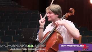 OSM MASTER CLASS CELLIST Jérôme Pernoo Part 1