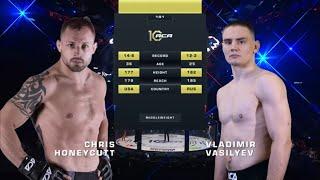 Крис Ханикатт vs. Владимир Васильев | Chris Honeycutt vs. Vladimir Vasilyev | ACA 181