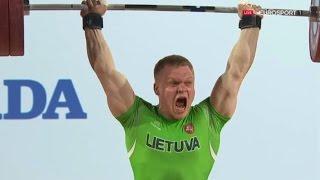 2016 European Weightlifting Championships, Men 94 kg \ Тяжелая Атлетика. Чемпионат Европы