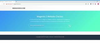 #Magento 2 Website Checker  #MAGE2CHECK.COM  [Either Store URL in #Magento 2 or Not] #Magento 2 Tool