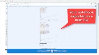 Data-Forge Notebook - Export to PNG, PDF and web