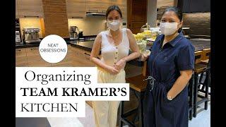 Re-Organizing @TEAMKRAMER 's  Kitchen | Neat Obsessions