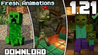 Fresh Animations 1.21 Texture Pack (Minecraft PE & Java)