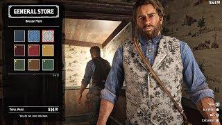 Red Dead Redemption 2 - All Outfits FULL Character Customization (RDR2 2018) PS4 Pro