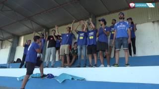 A equipa do GD Gafanha agradece a presença da Mancha Azul no treino de hoje