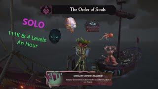 How I Solo Order of Soul Levels Guide! Sea of Thieves