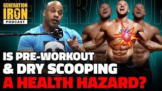 Victor Martinez Reacts: Is Pre-Workout & Dry Scooping A Hazard For Your Health? | GI Podcast