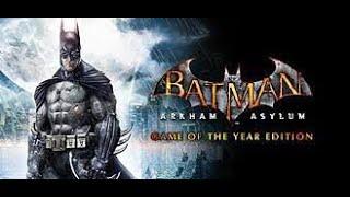 Batman Arkham Asylum Ao Vivo!! #rumo1k