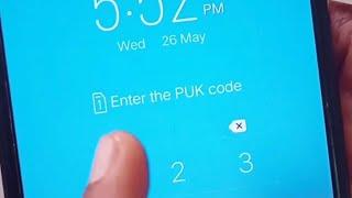 PUK code kaise khole / How To Unlock Sim PUK Code || #Shorts