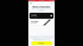 SNAPCHAT+ - please try a different Apple ID - can’t subscribe