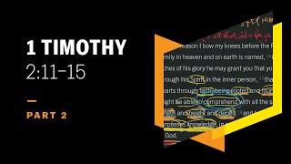 How Paul Roots a Woman’s Submission in Creation: 1 Timothy 2:11–15, Part 2