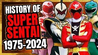 The Complete HISTORY of SUPER SENTAI - 1975 - 2024 ( Featuring Power Rangers )