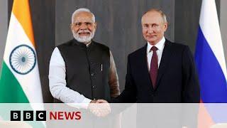 India’s PM Modi on two-day visit to Russia | BBC News