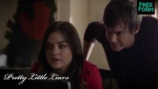 Pretty Little Liars | Season 5, Episode 14 Sneak Peek: Caleb & Aria | Freeform