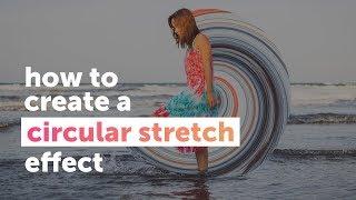 How to create pixel circular stretch effect | PicsArt Tutorial