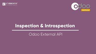 Introspection & Inspection | Odoo External API | Odoo XMLRPC