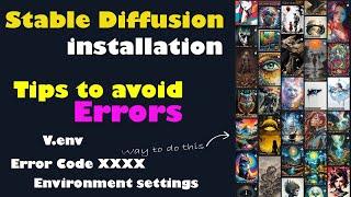 Stable Diffusion Automatic1111 WebUI full Setup installation | Avoid common installation errors !