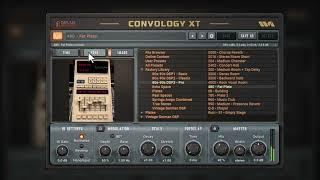 CONVOLOGY XT Free Convolution reverb with extensive vintage and real spaces libraries