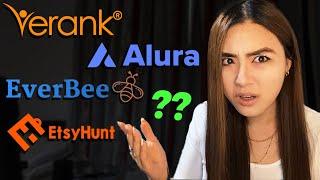 Most Accurate Etsy Tool Revealed WITH PROOF (Alura vs Everbee vs eRank vs EtsyHunt)
