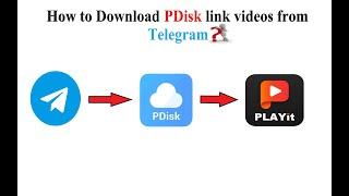 HOW TO DOWNLOAD VIDEOS FROM PDISK LINK ON TELEGRAM | TECHIE BOY