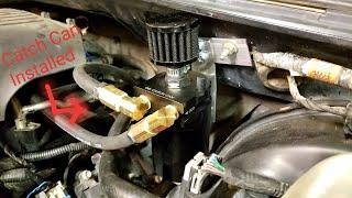 How to install Oil Catch Can On The Silverado