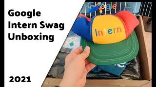 Google Intern Swag Unboxing  - STEP Intern 2021