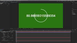 Adobe After Effects Simple Number Counter Tutorial