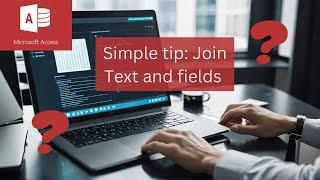 Concatenation in Access. How to join fields together in Microsoft Access reports and queries.