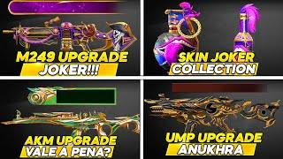 X-SUIT ANUKHRA & UMP UPGRADE SKIN l M249 JOKER UPGRADE l AKM UPGRADE PUBG MOBILE UPDATE 3.7