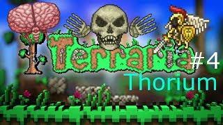 The Buried Champion, Brain Of Cthulhu, and Skeletron | Terraria Thorium Mod