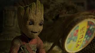 Groot trying to get Yondu's Finn Scene-(Hindi) | Guardians of the GalaxyVol. 2(2014) Movieclip In 4K