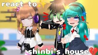 ◈[]react to Shinbi's house[]◈[]part 2[][]GC[]No copy my oc and video[]