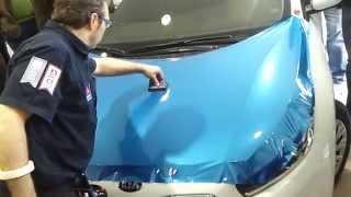 How to Wrap a Car hood with Avery Supreme Wrapping Film