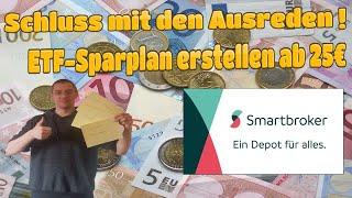 ETF Sparplan ab 25€ erstellen // Keine Ausreden mehr 