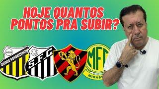 HOJE SÃO NECESSÁRIOS QUANTOS PONTOS PRA SUBIR PRA SÉRIE A? VEJA DADOS ESPIÃO DO GE E DA UFMG!