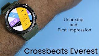 Reaching New Heights: Unboxing the Crossbeats Everest Smartwatch