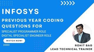 Infosys Previous Year SP and DSE Coding Questions for 2023 Batch