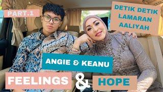 Perasaan Angie & Keanu saat Aaliyah Massaid dilamar Thoriq Halilintar #lamaran