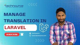 Manage Translation in Laravel