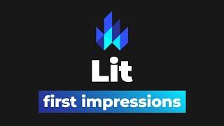 Make Web Components great with Lit