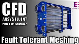 CFD Plate Heat Exchanger | Exclusive PHE Simulation Tutorial - ANSYS Fluent