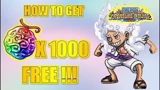 [FREE] How To Get / Farm 1000 Rainbow Gems to Summon Gear 5 Luffy - One Piece Treasure Cruise OPTC