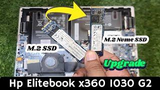 HP EliteBook x360 1030 G2 128Gb M.2 SSD To 512Gb Nvme Installation Tutorial Video